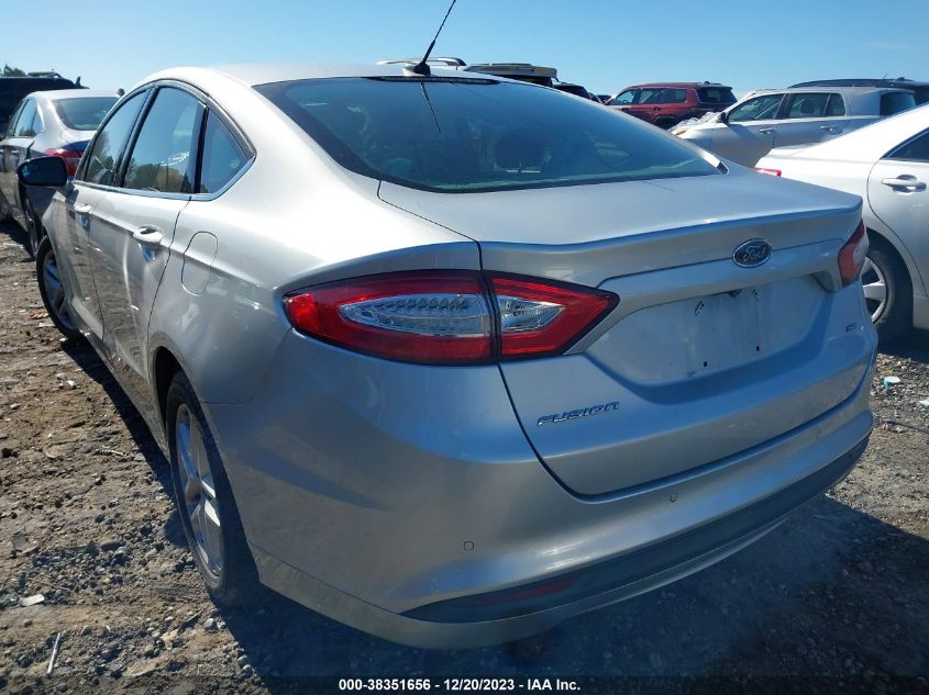 2016 FORD FUSION SE - 3FA6P0H75GR337562