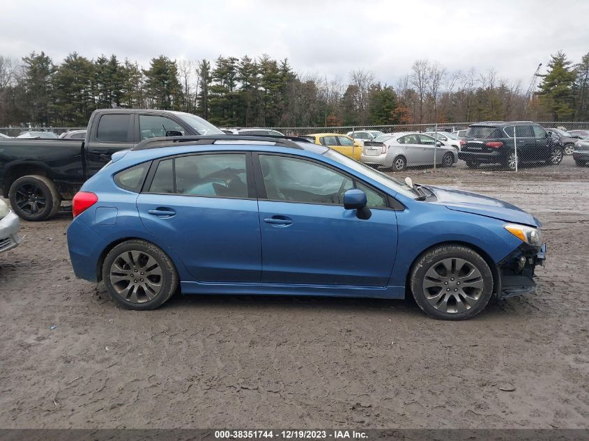 2014 SUBARU IMPREZA 2.0I SPORT PREMIUM - JF1GPAL6XE8219725