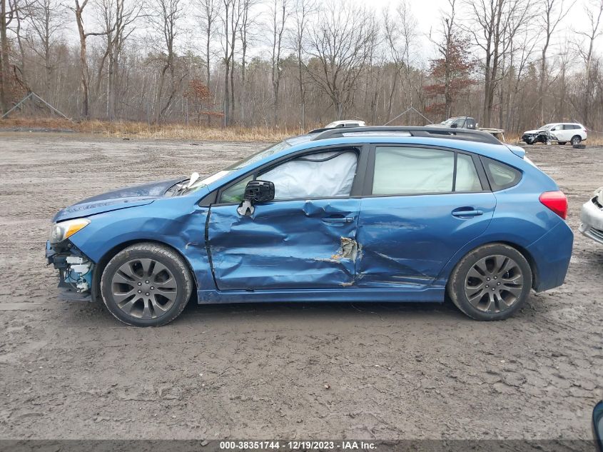 2014 SUBARU IMPREZA 2.0I SPORT PREMIUM - JF1GPAL6XE8219725