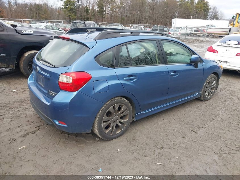 2014 SUBARU IMPREZA 2.0I SPORT PREMIUM - JF1GPAL6XE8219725