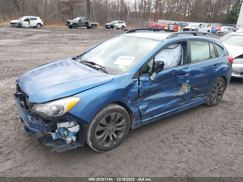 2014 SUBARU IMPREZA 2.0I SPORT PREMIUM - JF1GPAL6XE8219725