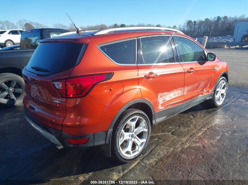 2019 FORD ESCAPE TITANIUM - 1FMCU9J97KUB80135