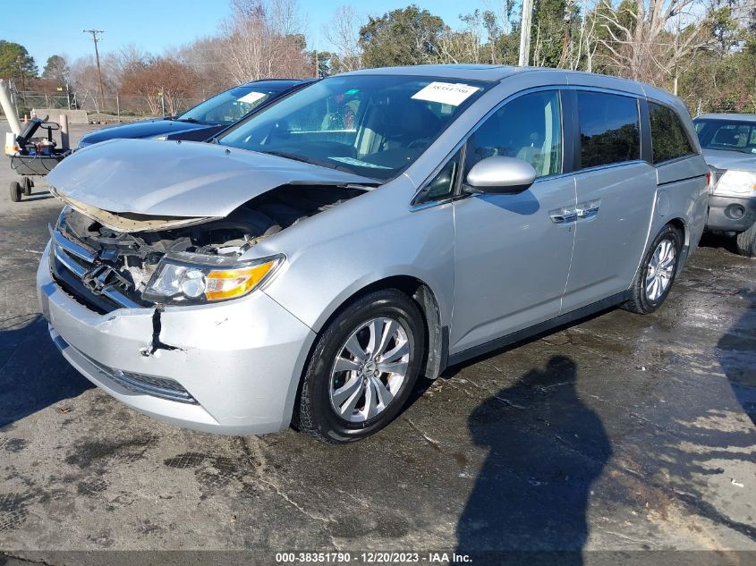 5FNRL5H63EB103331 2014 HONDA ODYSSEY, photo no. 2