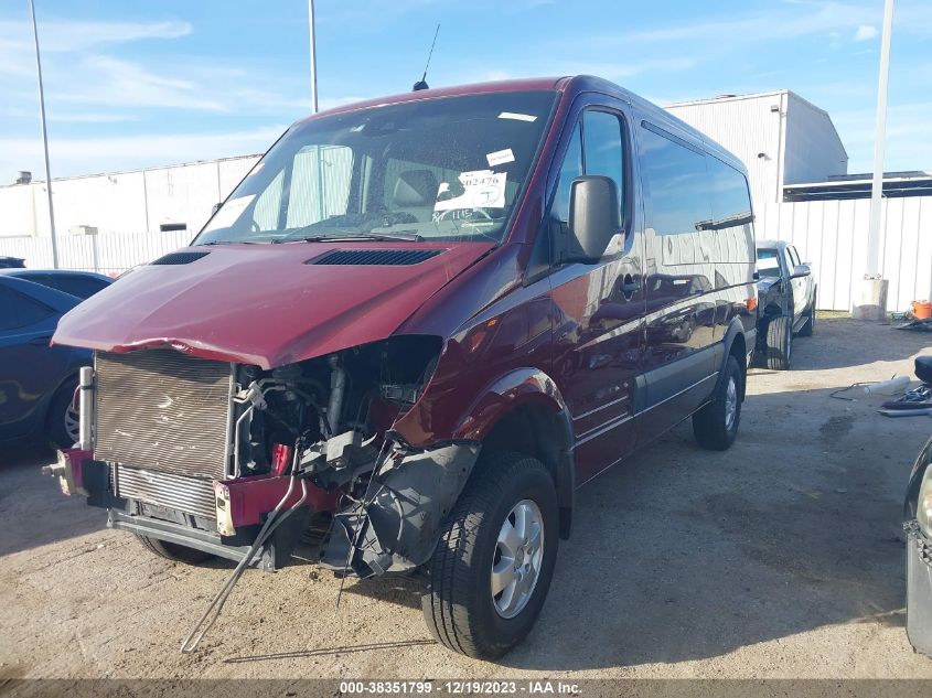 2017 MERCEDES-BENZ SPRINTER 2500 STANDARD ROOF V6 WDZFE7CDXHP393608