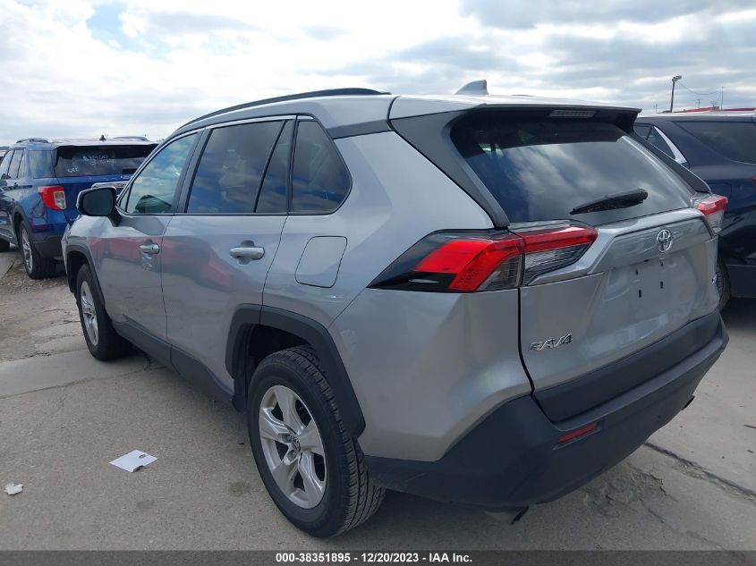 VIN 2T3W1RFVXMC110670 2021 TOYOTA RAV4 XLE