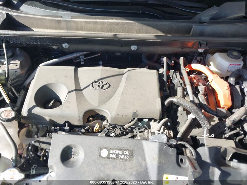 2022 TOYOTA RAV4 XLE PREMIUM HYBRID - 4T3B6RFV4NU073888