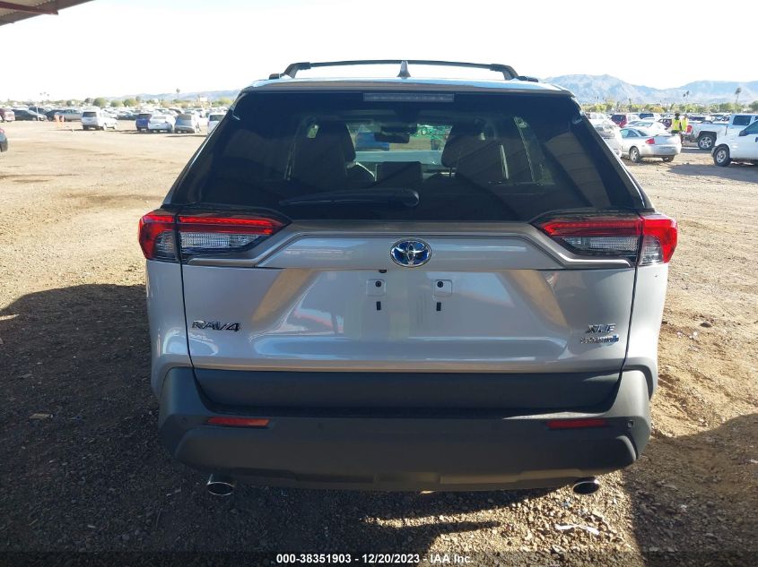 2022 TOYOTA RAV4 XLE PREMIUM HYBRID - 4T3B6RFV4NU073888