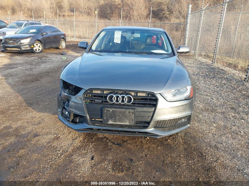 2016 AUDI A4 2.0T PREMIUM - WAUBFAFL1GN012568