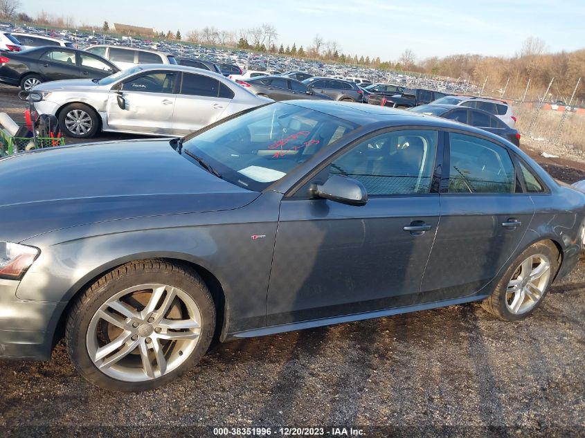 2016 AUDI A4 2.0T PREMIUM - WAUBFAFL1GN012568