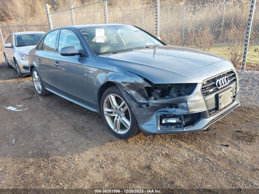 2016 AUDI A4 2.0T PREMIUM - WAUBFAFL1GN012568