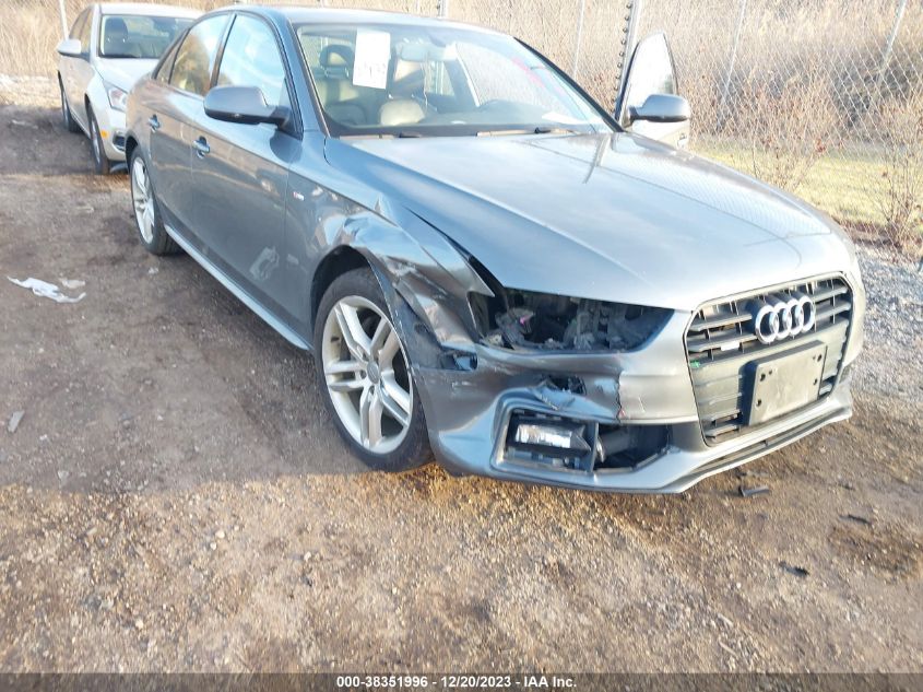 2016 AUDI A4 2.0T PREMIUM - WAUBFAFL1GN012568