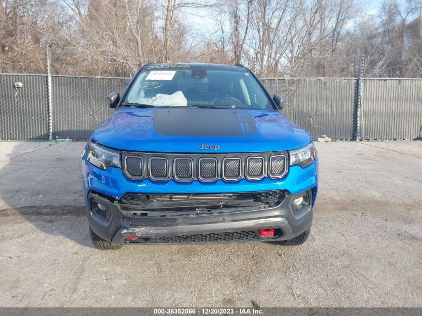 2022 JEEP COMPASS TRAILHAWK 4X4 - 3C4NJDDB7NT150820