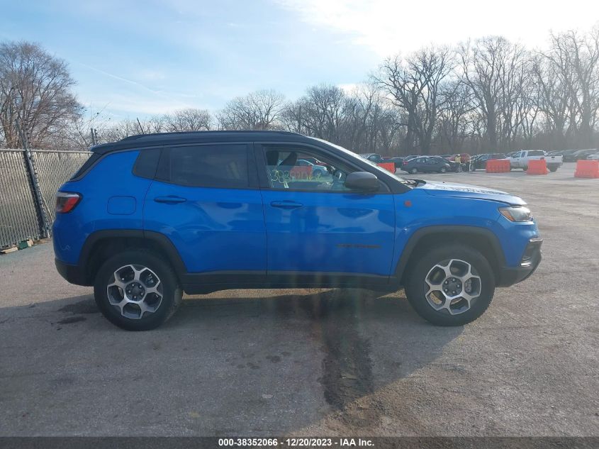 2022 JEEP COMPASS TRAILHAWK 4X4 - 3C4NJDDB7NT150820