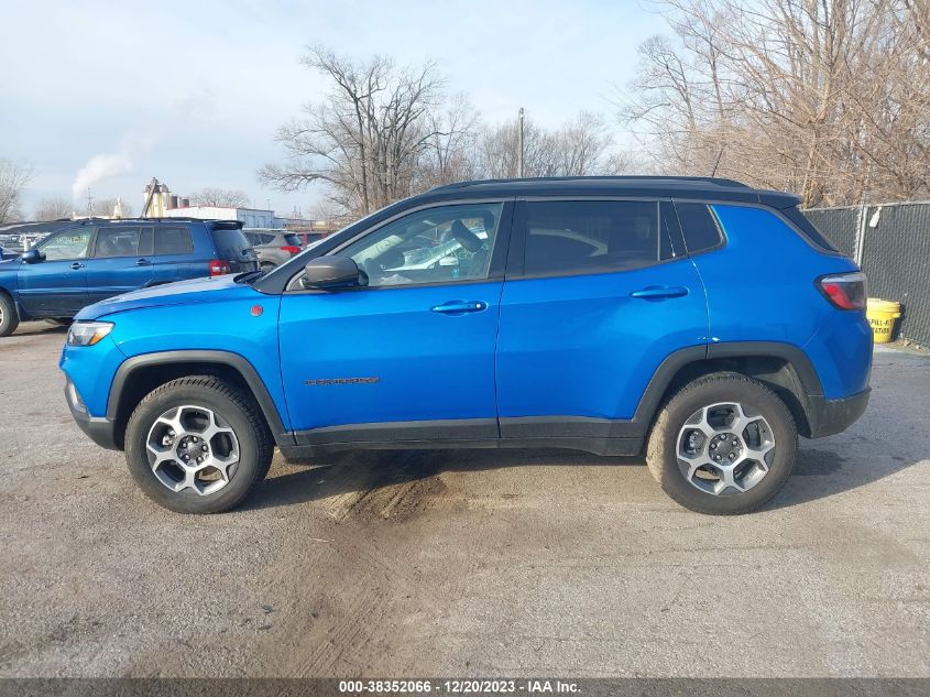 2022 JEEP COMPASS TRAILHAWK 4X4 - 3C4NJDDB7NT150820