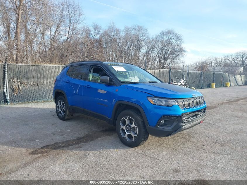 2022 JEEP COMPASS TRAILHAWK 4X4 - 3C4NJDDB7NT150820