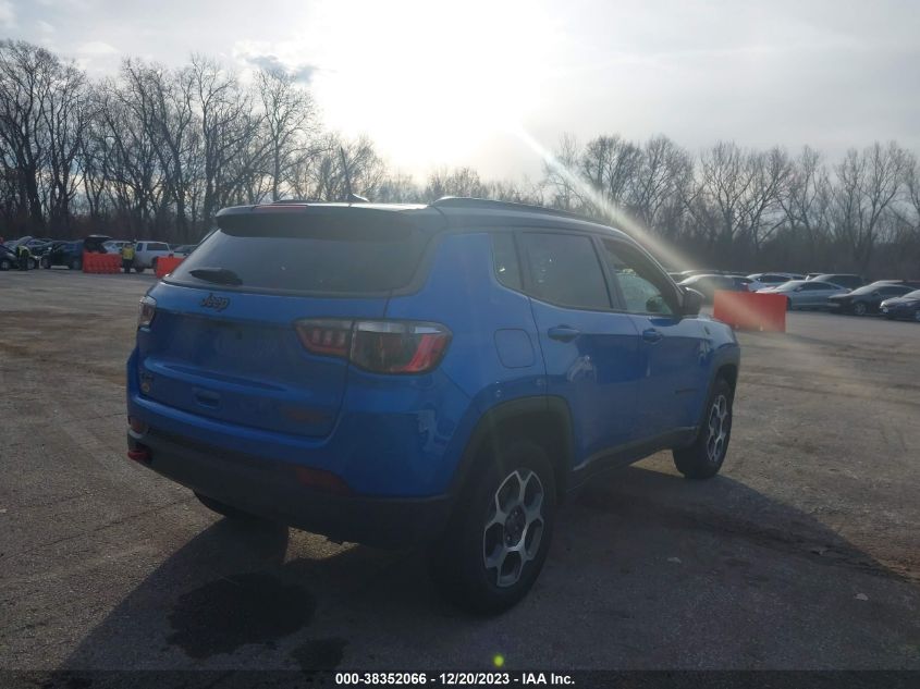 2022 JEEP COMPASS TRAILHAWK 4X4 - 3C4NJDDB7NT150820