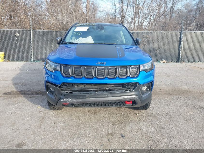 2022 JEEP COMPASS TRAILHAWK 4X4 - 3C4NJDDB7NT150820