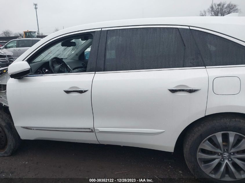 2014 ACURA MDX TECHNOLOGY PACKAGE - 5FRYD4H44EB015078