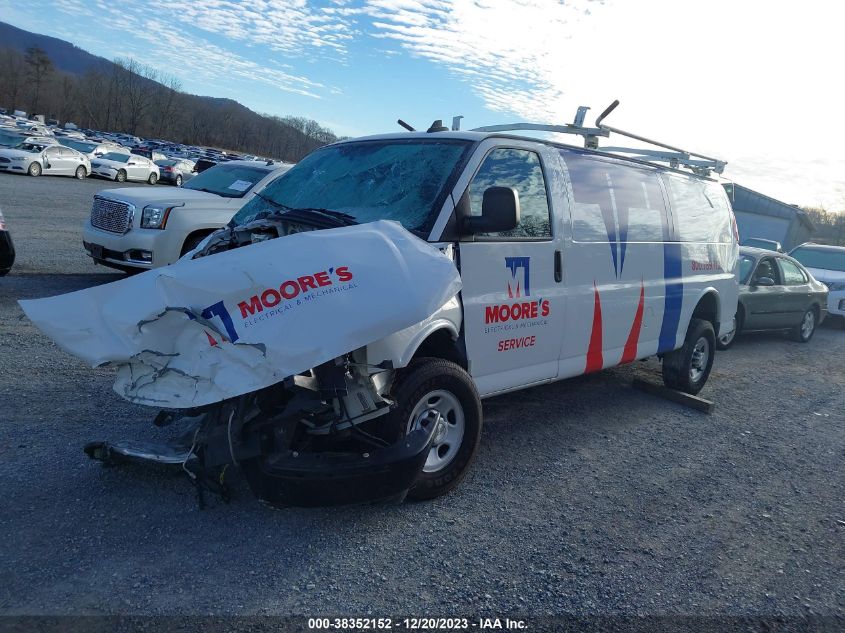 2019 CHEVROLET EXPRESS 2500 WORK VAN 1GCWGBFG7K1218536