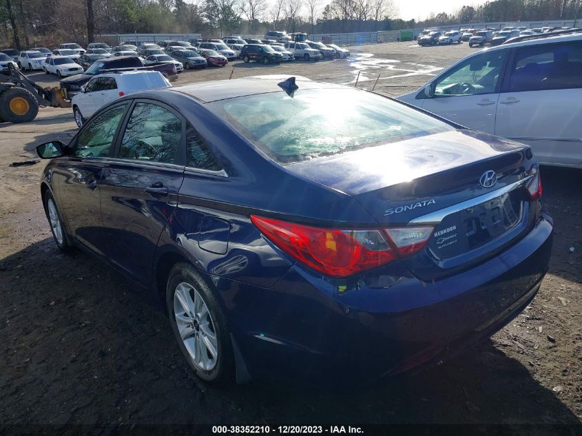 2013 HYUNDAI SONATA GLS - 5NPEB4AC1DH656507