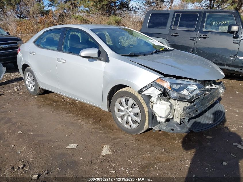 2015 TOYOTA COROLLA LE - 5YFBURHE8FP240896