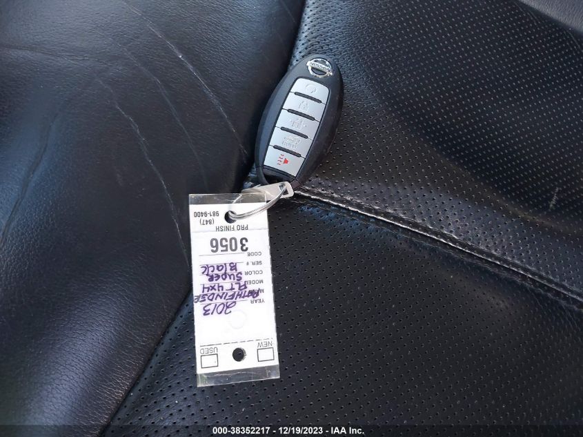 2013 NISSAN PATHFINDER PLATINUM - 5N1AR2MM6DC638546