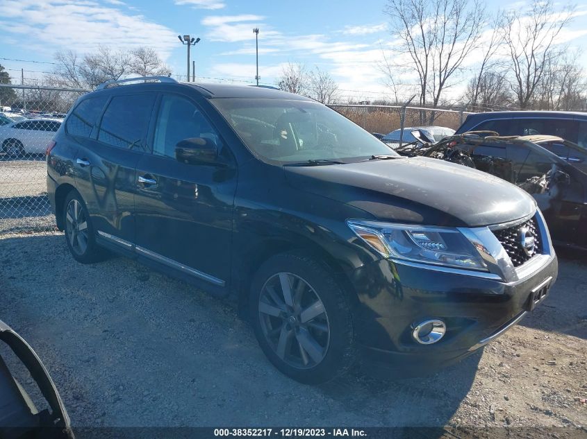 2013 NISSAN PATHFINDER PLATINUM - 5N1AR2MM6DC638546