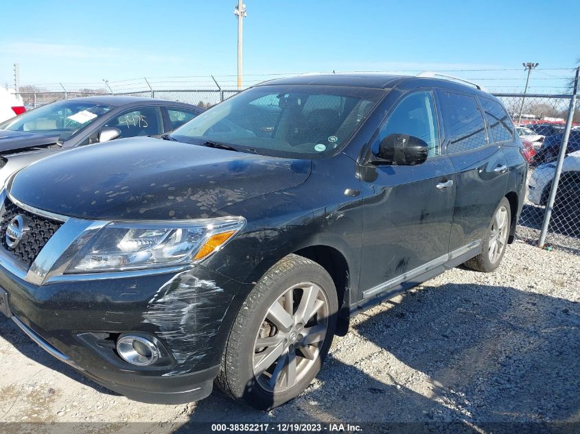 2013 NISSAN PATHFINDER PLATINUM - 5N1AR2MM6DC638546