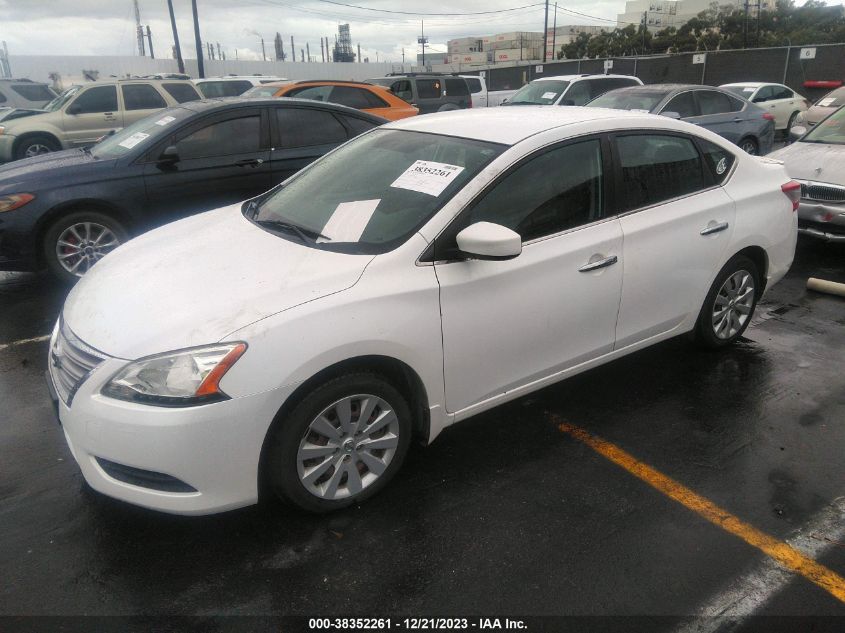 2014 NISSAN SENTRA FE+ SV - 3N1AB7APXEY283042
