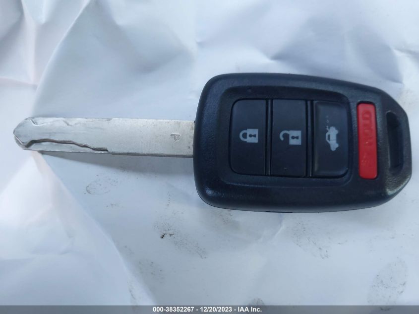 2016 HONDA CIVIC LX - 19XFC2E51GE025380