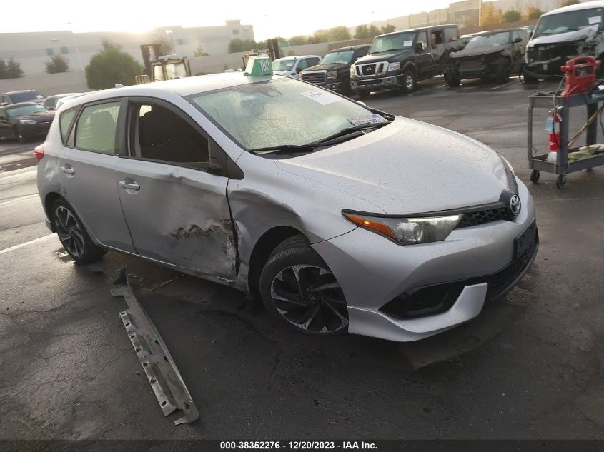 2018 TOYOTA COROLLA IM - JTNKARJE3JJ571011