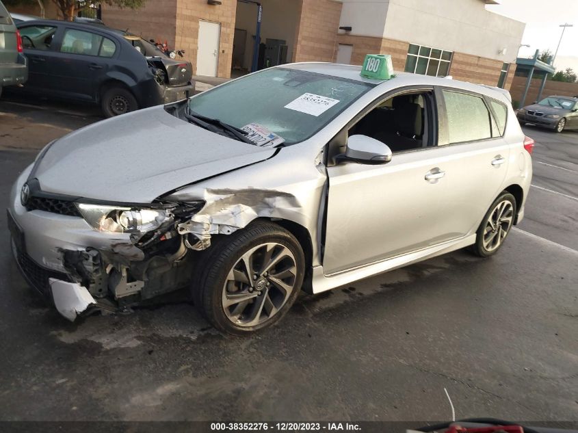 2018 TOYOTA COROLLA IM - JTNKARJE3JJ571011