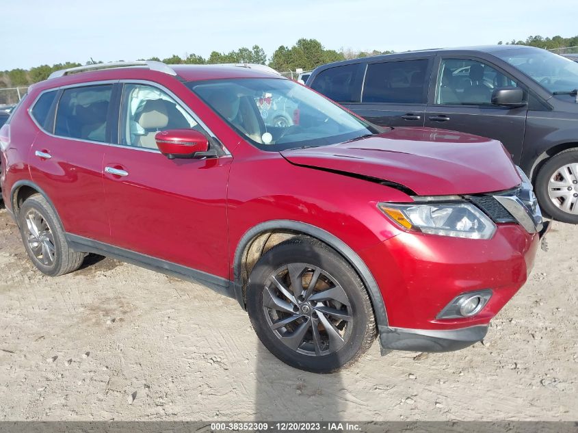 2016 NISSAN ROGUE SL - KNMAT2MT7GP726726