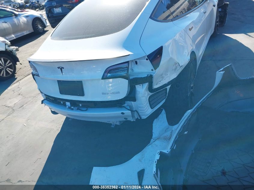 2022 TESLA MODEL 3 PERFORMANCE DUAL MOTOR ALL-WHEEL DRIVE - 5YJ3E1EC2NF298132