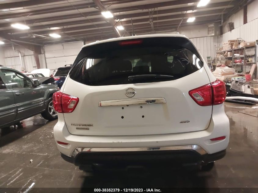 2017 NISSAN PATHFINDER S/SV/SL/PLATINUM - 5N1DR2MM2HC902932