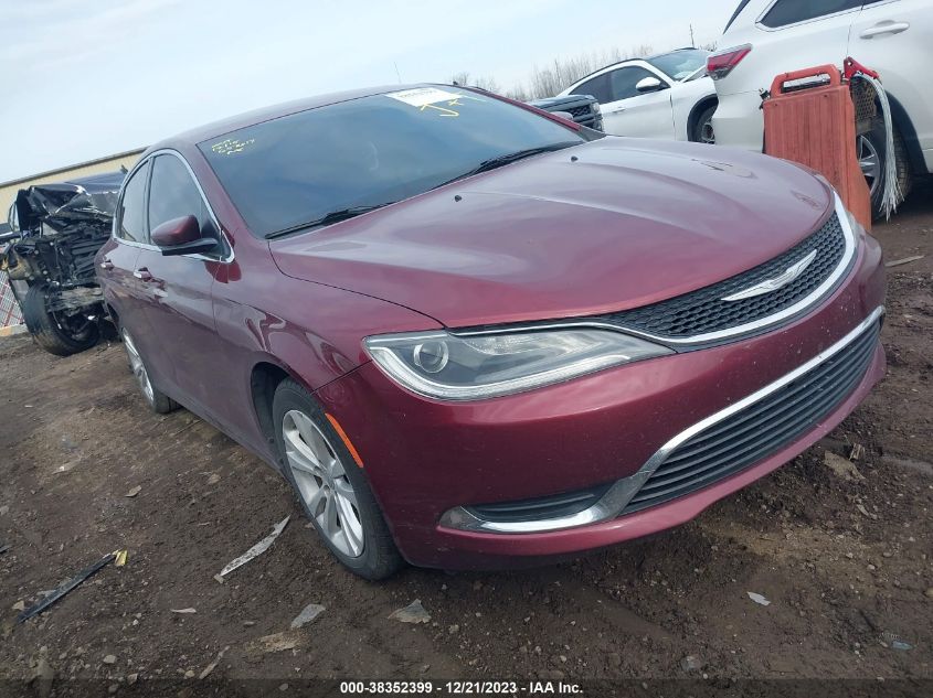 2015 CHRYSLER 200 LIMITED - 1C3CCCAB6FN657617