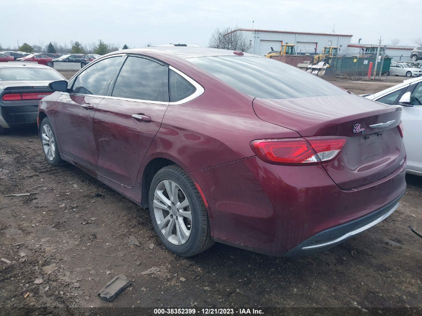 2015 CHRYSLER 200 LIMITED - 1C3CCCAB6FN657617