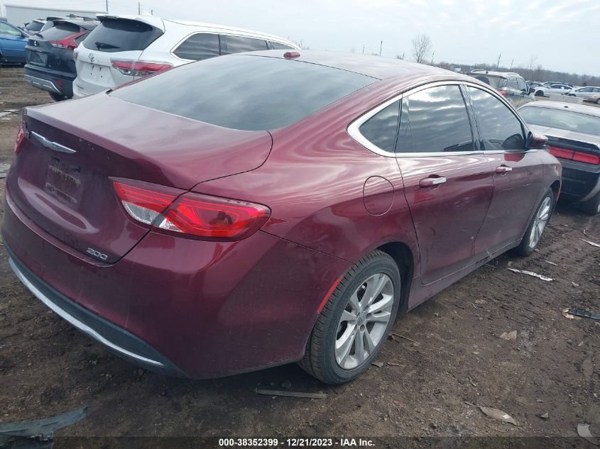 2015 CHRYSLER 200 LIMITED - 1C3CCCAB6FN657617