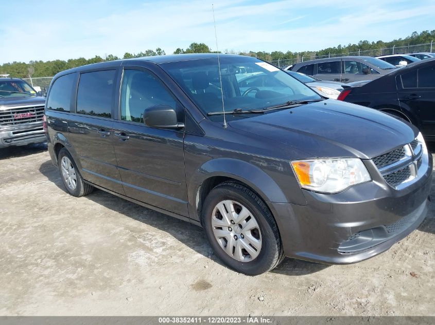 2015 DODGE GRAND CARAVAN AVP/SE - 2C4RDGBGXFR639905