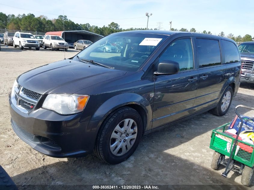 2015 DODGE GRAND CARAVAN AVP/SE - 2C4RDGBGXFR639905