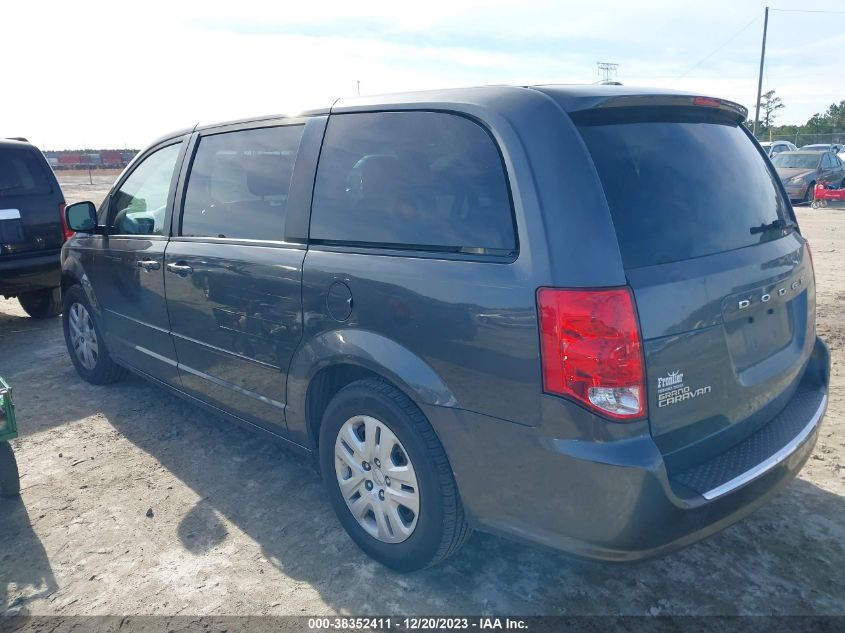 2015 DODGE GRAND CARAVAN AVP/SE - 2C4RDGBGXFR639905