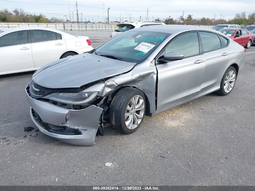 2015 CHRYSLER 200 S - 1C3CCCBB7FN725258