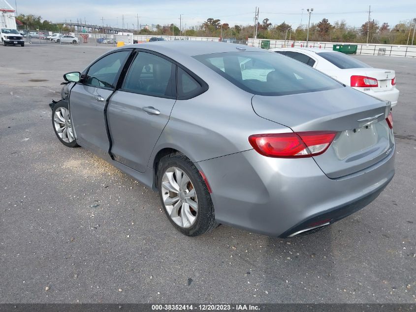 2015 CHRYSLER 200 S - 1C3CCCBB7FN725258