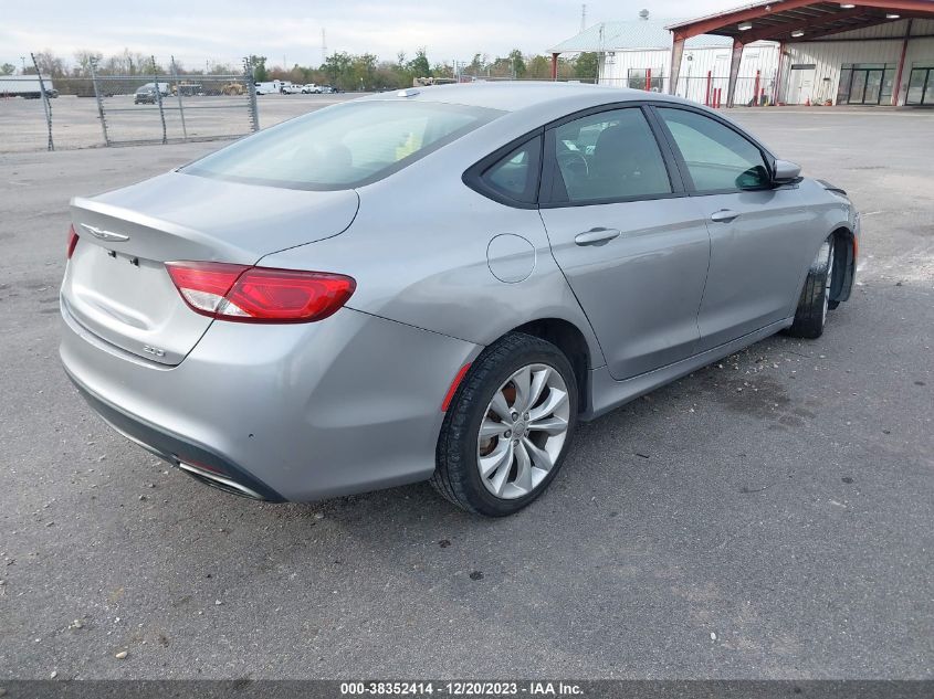 2015 CHRYSLER 200 S - 1C3CCCBB7FN725258