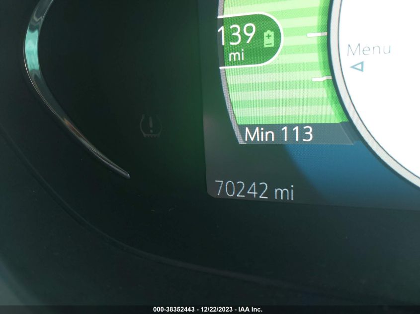 2020 CHEVROLET BOLT EV LT - 1G1FY6S00L4118588