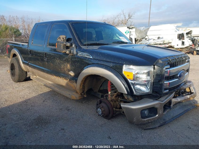2013 FORD F-250 LARIAT - 1FT7W2BT1DEA15356