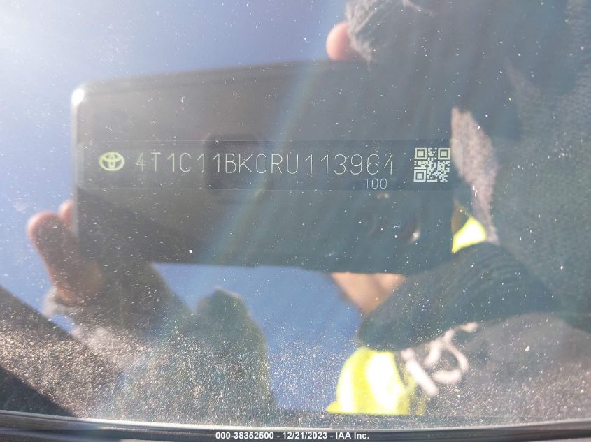 2024 TOYOTA CAMRY LE - 4T1C11BK0RU113964