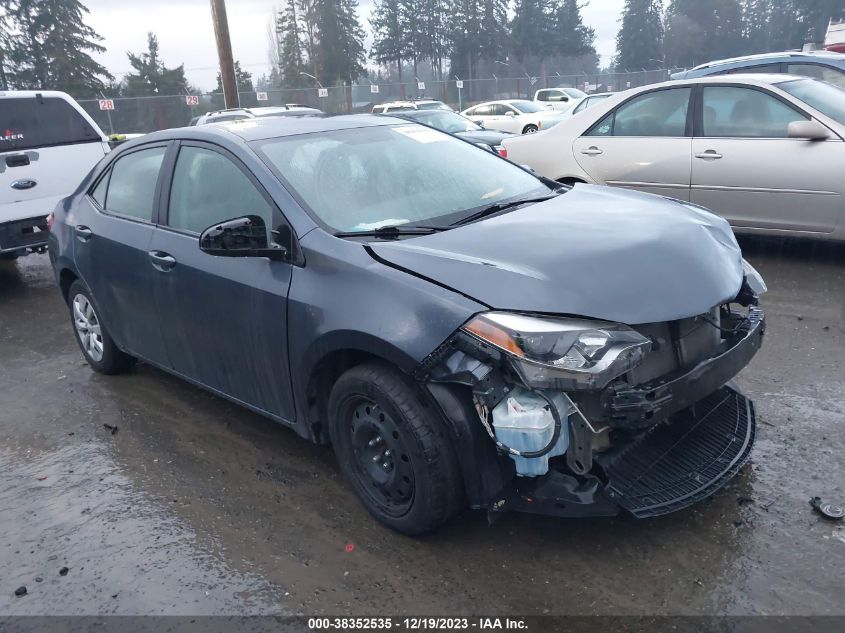 2016 TOYOTA COROLLA LE - 5YFBURHE8GP489734