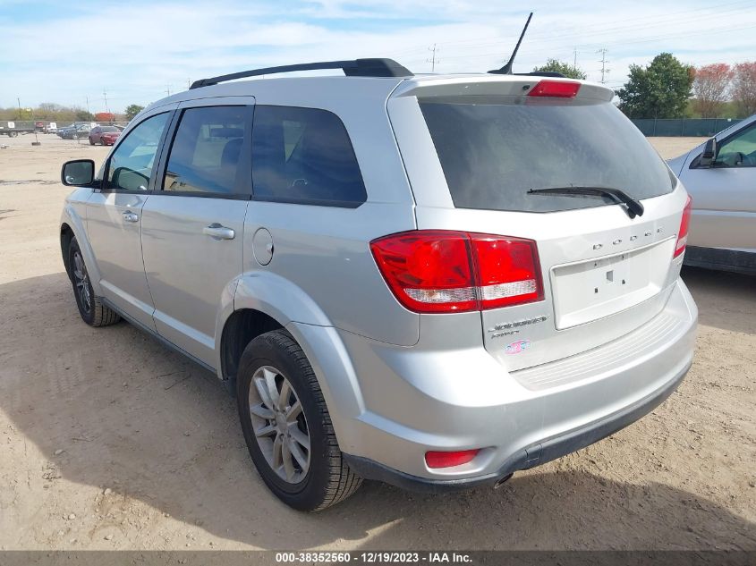 2014 DODGE JOURNEY SXT - 3C4PDDBG8ET112947