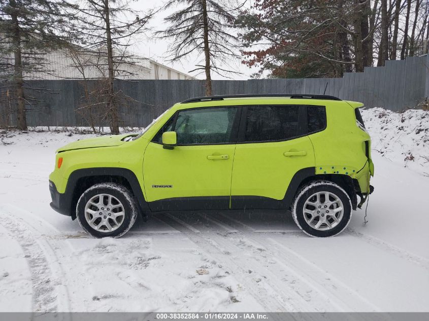 2018 JEEP RENEGADE LATITUDE 4X4 - ZACCJBBB8JPJ08105